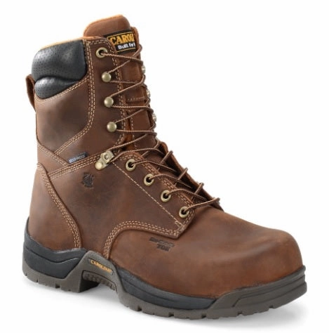 Worker Boots 8" BRUNO COMPTOE WORK BOOT - DARK BROWN CA8520