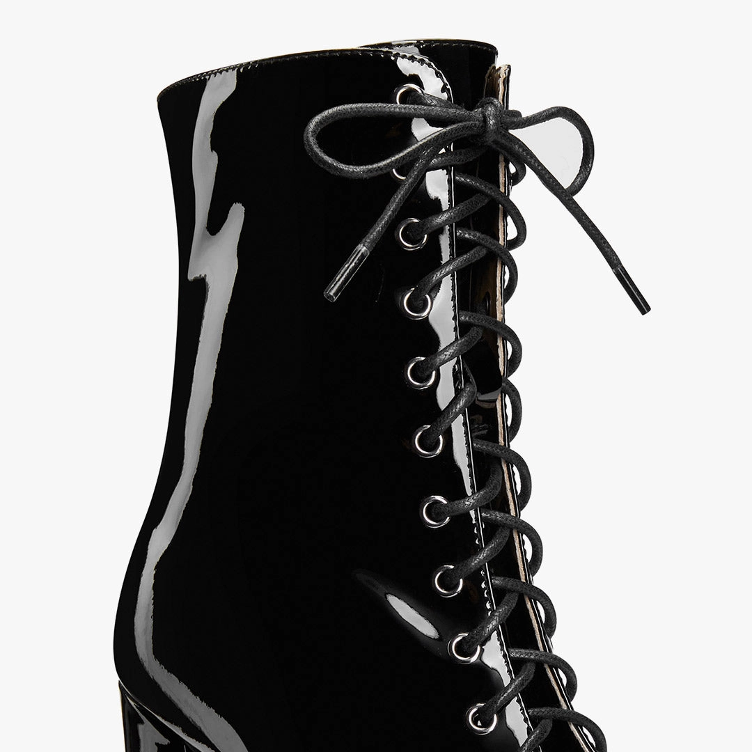 *CEDAR - super high platform half boots