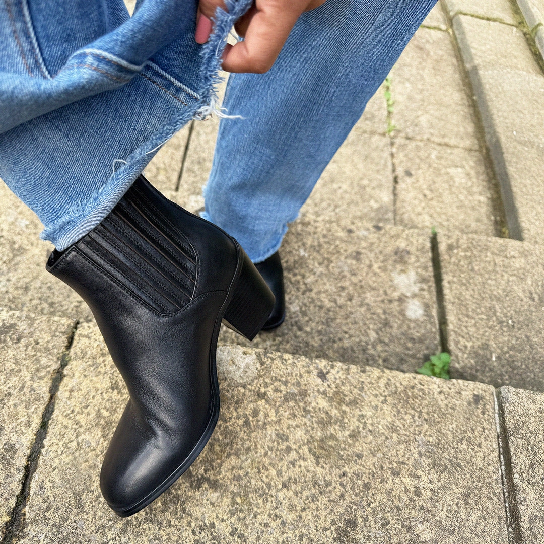 Clear Pvc Ankle Boots *SIENNA - leather ankle boots