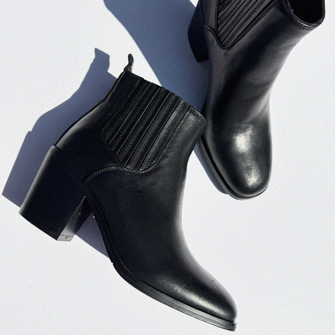 *SIENNA - leather ankle boots Ankle Boots With Small Heel