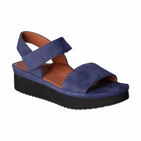 Best Sandals All Inclusive Resorts Abrilla Sandal - Navy Kid Suede