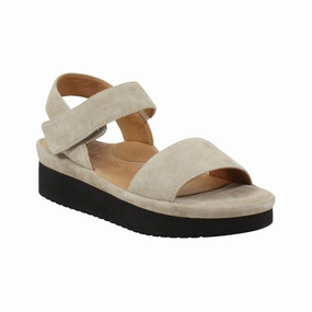 Sherpa Sandals Abrilla Sandal - Taupe Kid Suede