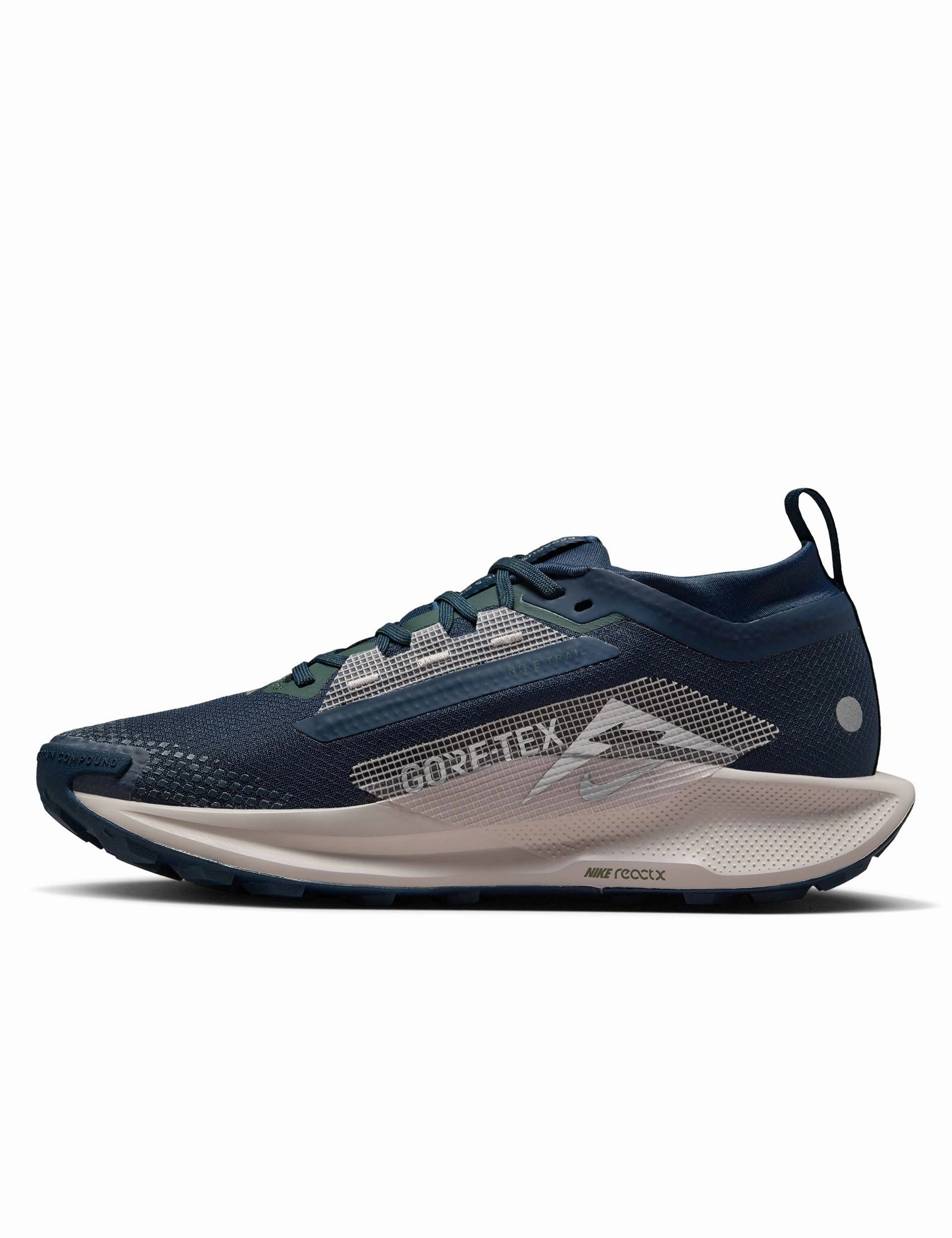 Pegasus Trail 5 Gore-Tex Shoes - Armoury Navy/Vintage Green/Platinum Violet Running Trail Shoes