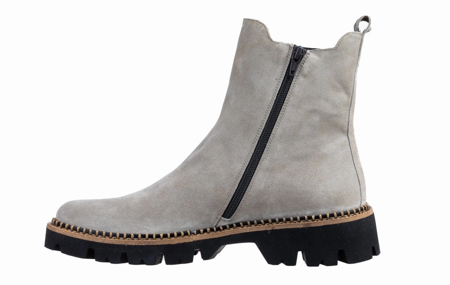Don Kensington Taupe Lacrosse Ankle Boots