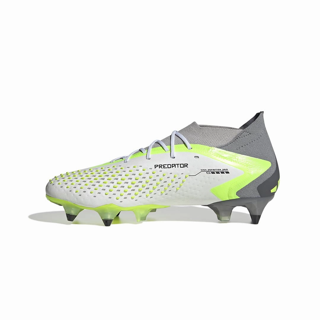 adidas - Unisex Predator Accuracy.1 Soft Ground Cleats (IF2294) Soccer Players Metal Cleats