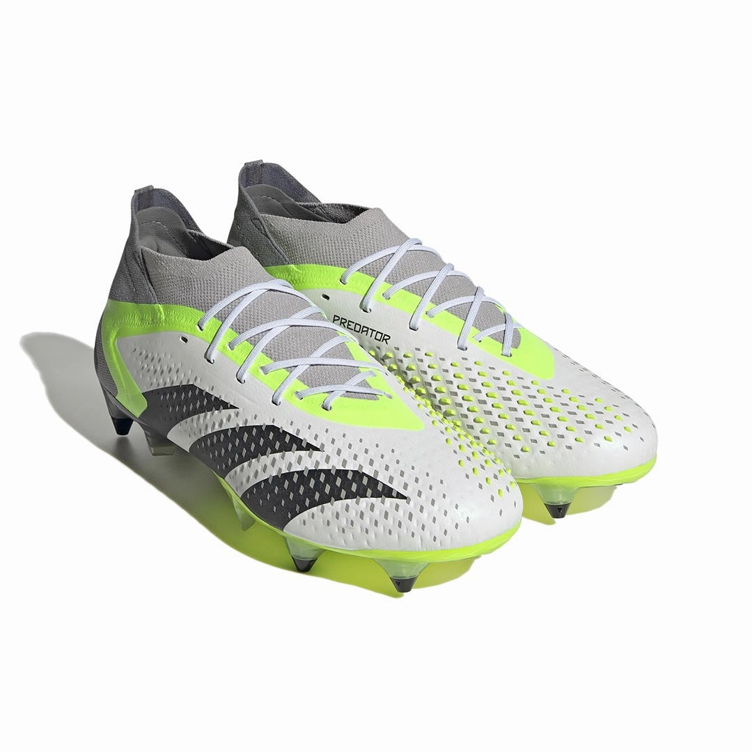 adidas - Unisex Predator Accuracy.1 Soft Ground Cleats (IF2294) X Soccer Cleats