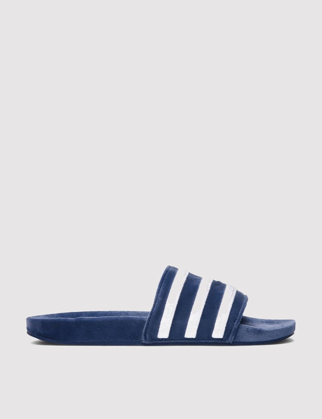 Wearing Slippers In Public adidas Adilette Slides (BY9908) - Mystic Blue