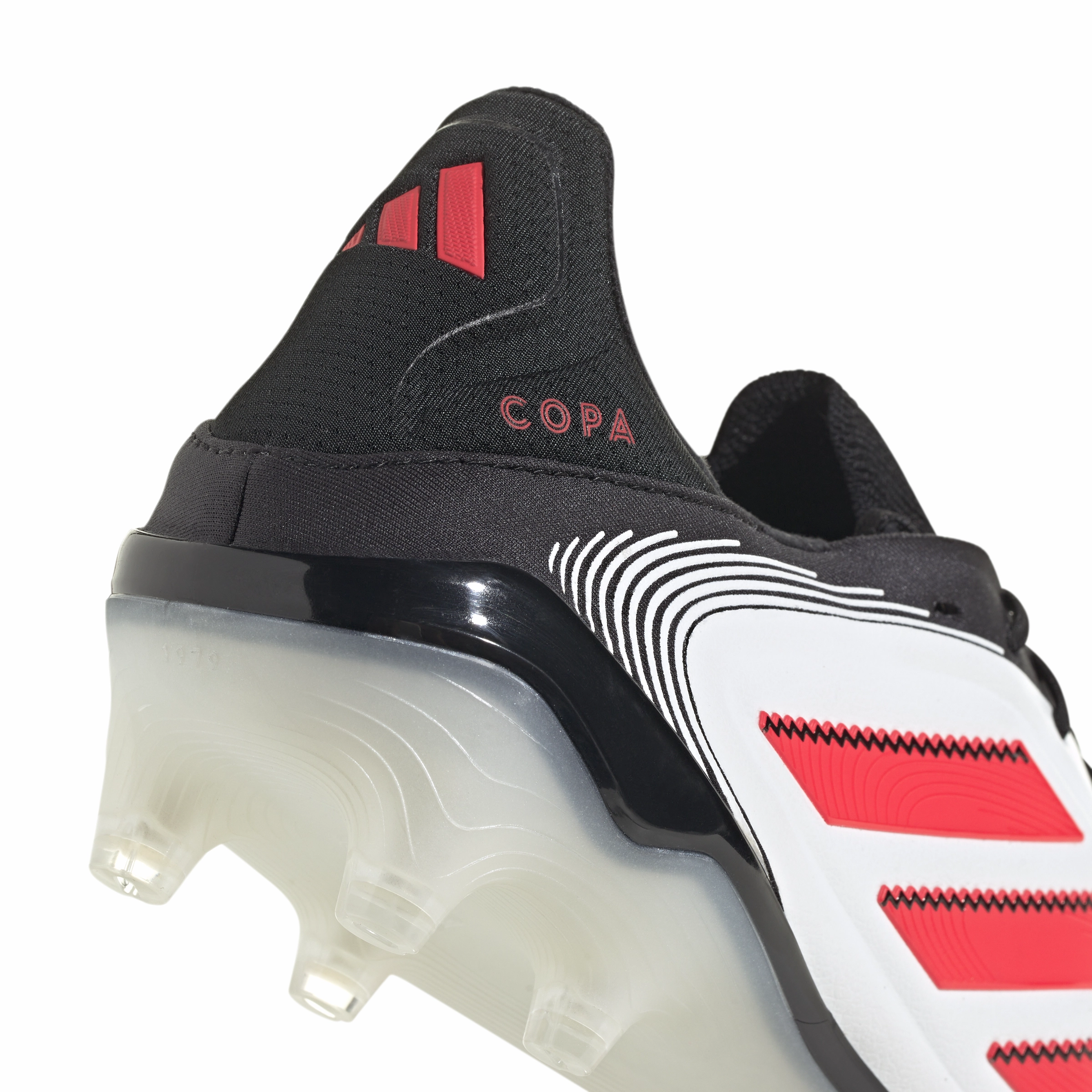 Best Cushioned Soccer Cleats adidas Copa Pure 3 Elite FG Firm Ground Soccer Cleat -Cloud White / Lucid Red / Core Black