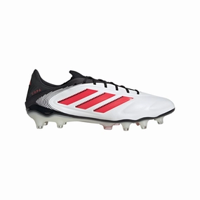 Magista Soccer Cleats adidas Copa Pure 3 Elite FG Firm Ground Soccer Cleat -Cloud White / Lucid Red / Core Black
