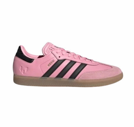 Adidas Men's Samba Og Messi Soccer Shoes - Pink / Black Soccer Cleat Inserts For Plantar Fasciitis