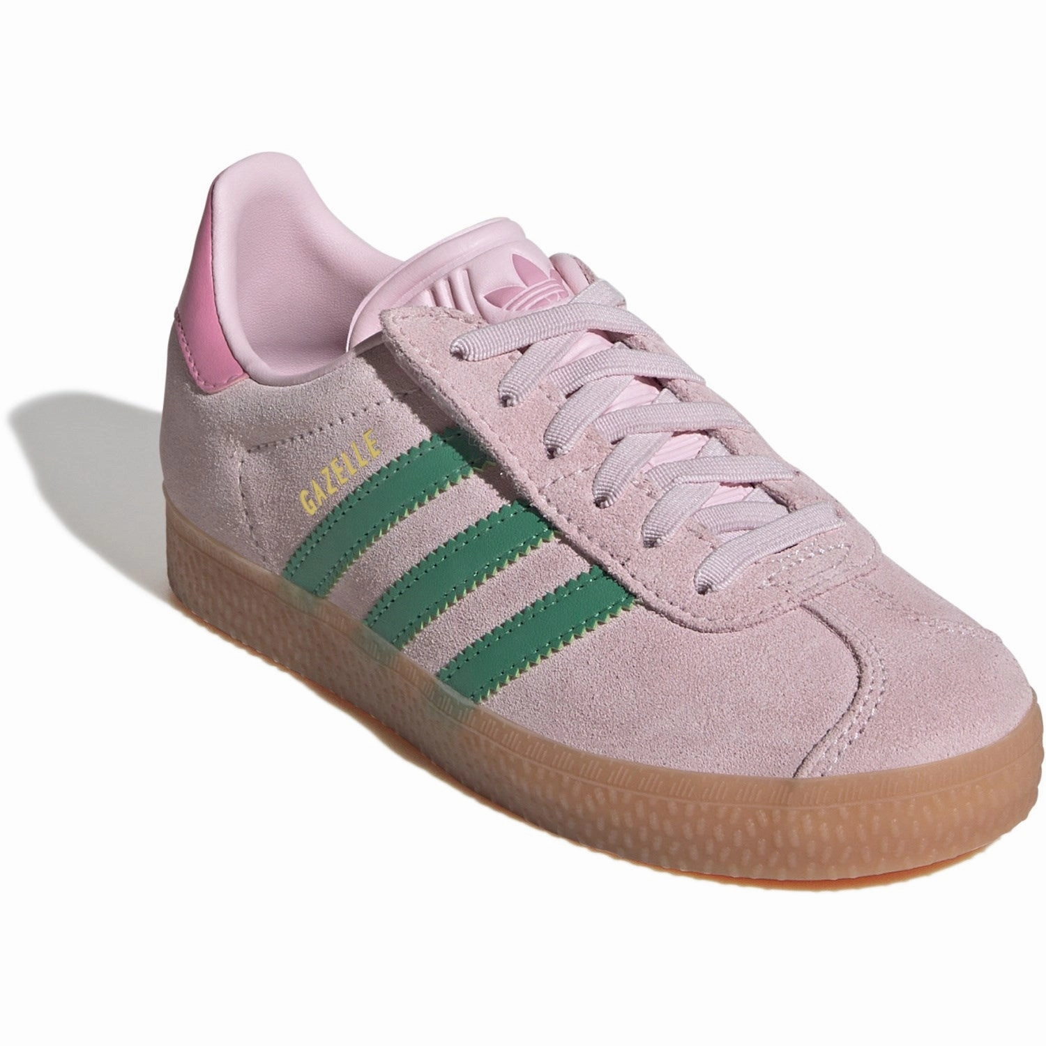 adidas Originals Clear Pink/Court Green/Bliss Pink Gazelle Cf El C Sneakers Basic Sneakers