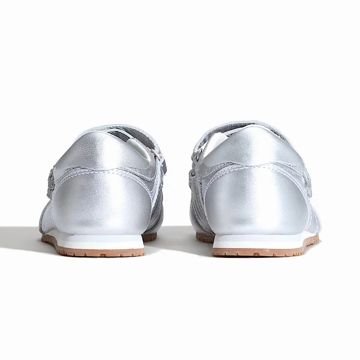 Fidji Mary Jane Shoes Wmns Premium Mary Jane Super LowPro 'Silver'