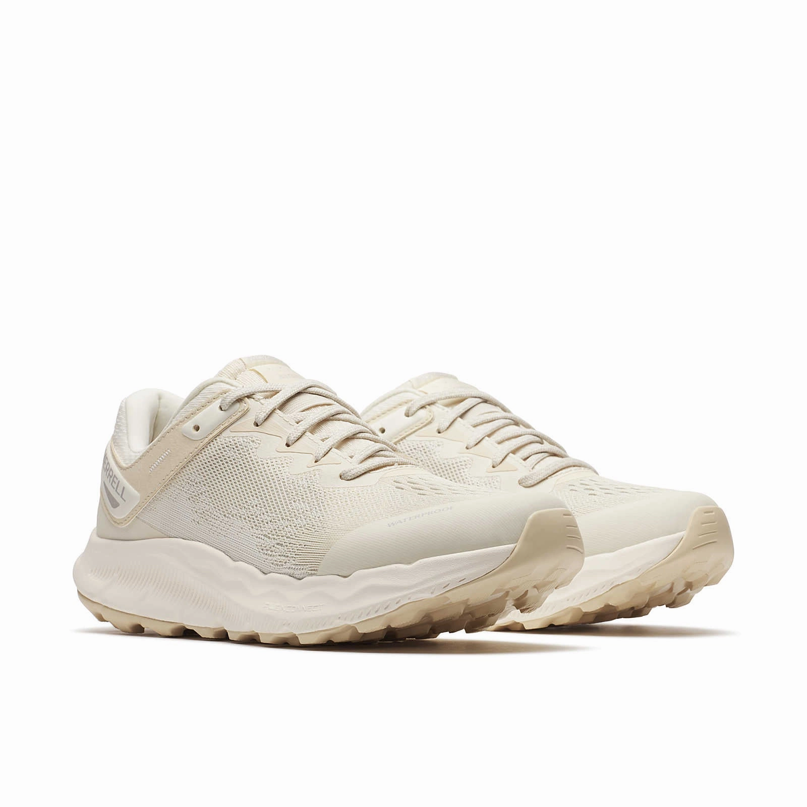 Women's Antora 4 Waterproof Eggshell Thick Soled Trail Running Shoes