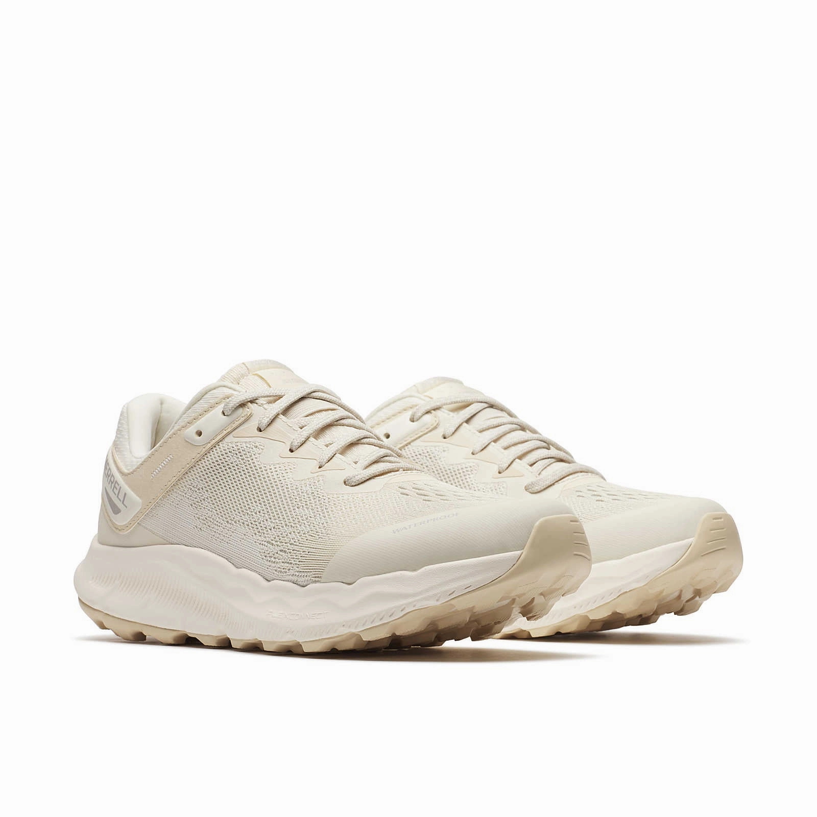 Best Beginner Trail Running Shoes Women's Antora 4 Waterproof Eggshell