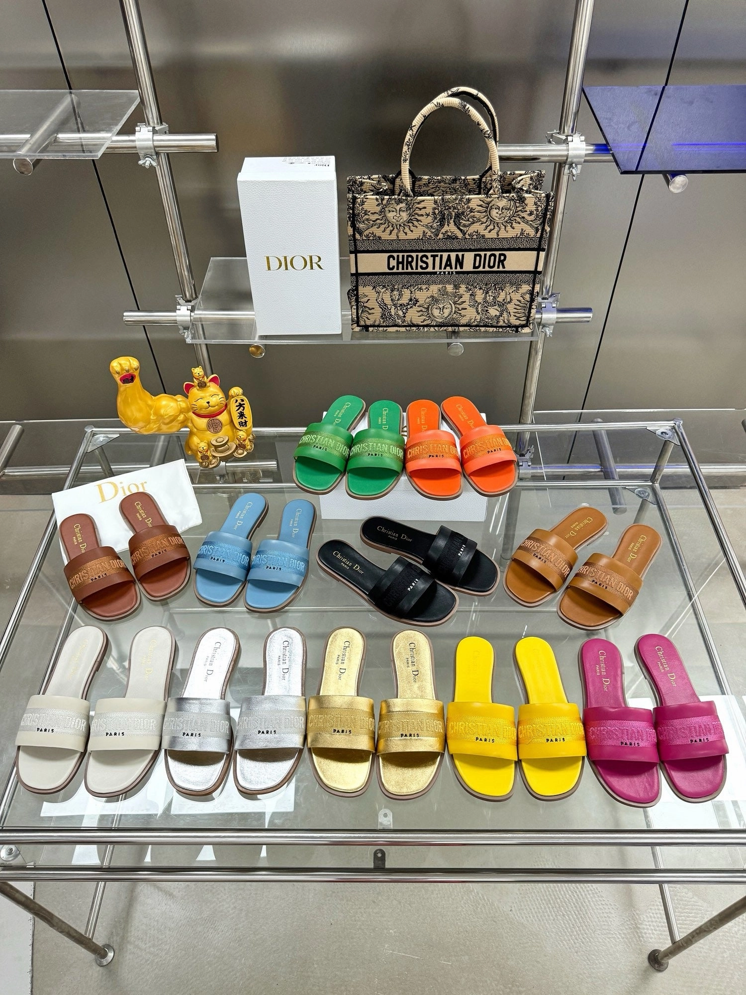 SE1433 DR Dioriviera Dway Slide / Size3-12 Comfortable Shoes For Work