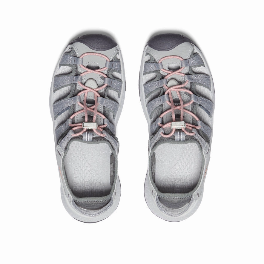 Venture 6 Trail Running Shoes Women's Astoria West Sandal  |  Grey/Coral