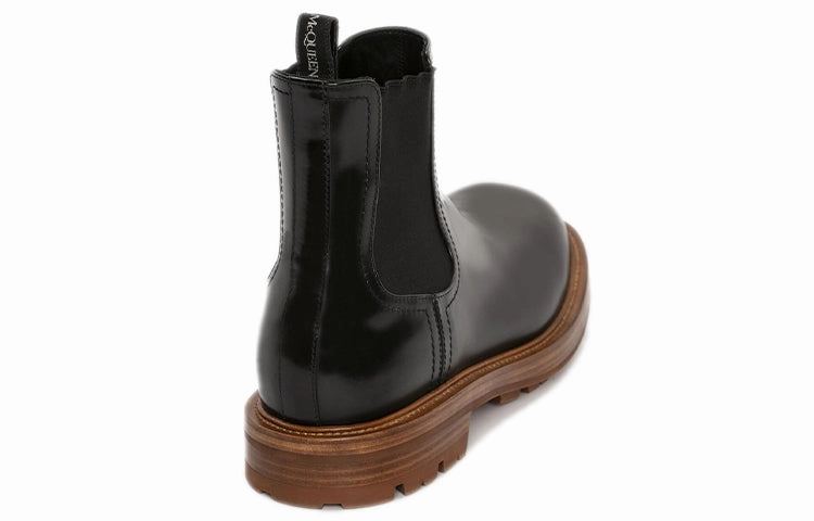 Alexander Mcqueen Leather Chelsea Boots Black Brown Chelsea Boots Fit Guide