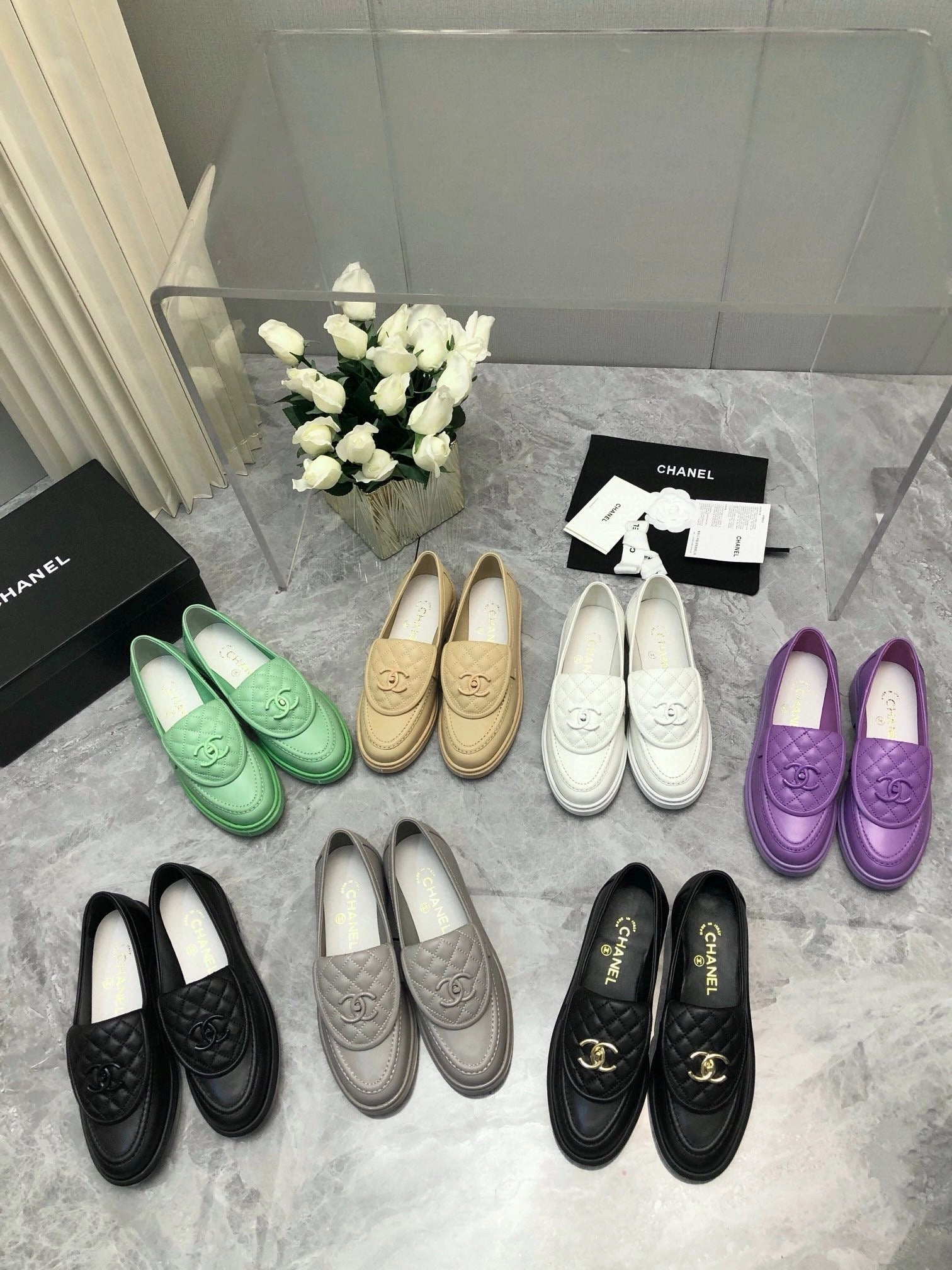 Flat Prom Shoes SE1286 CC Moccasins / Size5-10