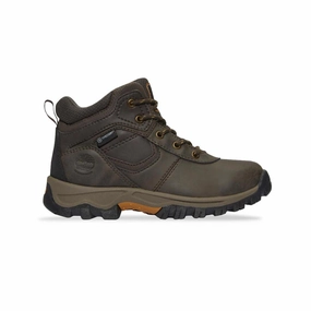 Lowa Leather Hiking Boots Timberland - Kids' (Preschool) Mt. Waterproof Maddsen Mid Hiking Boots (0A16I3)