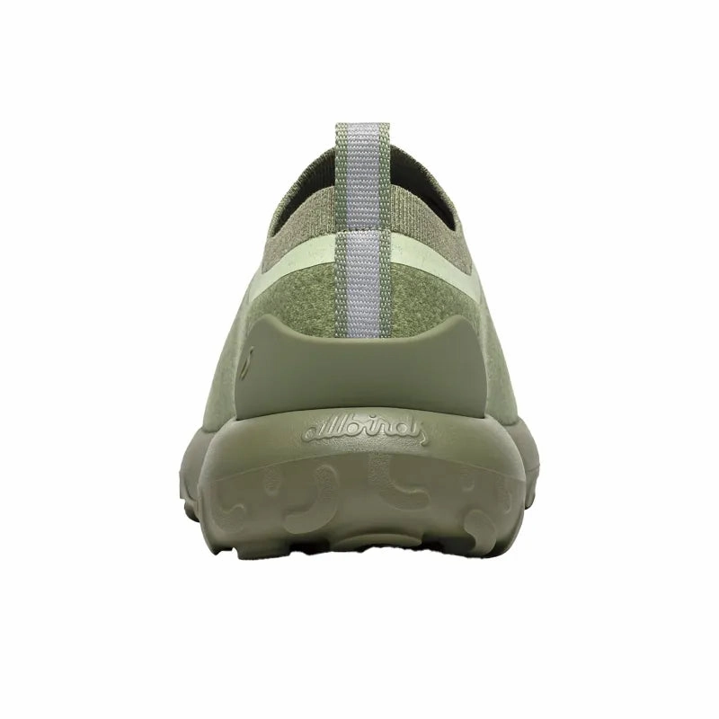 Allbirds Trail Runners SWT - Clam Cargo (Forge Green sole) Jeans And Running Shoes