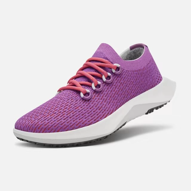 Allbirds Tree Dasher 2 - Lux Purple (Blizzard Sole) Running Shoes For Lower Back Problems