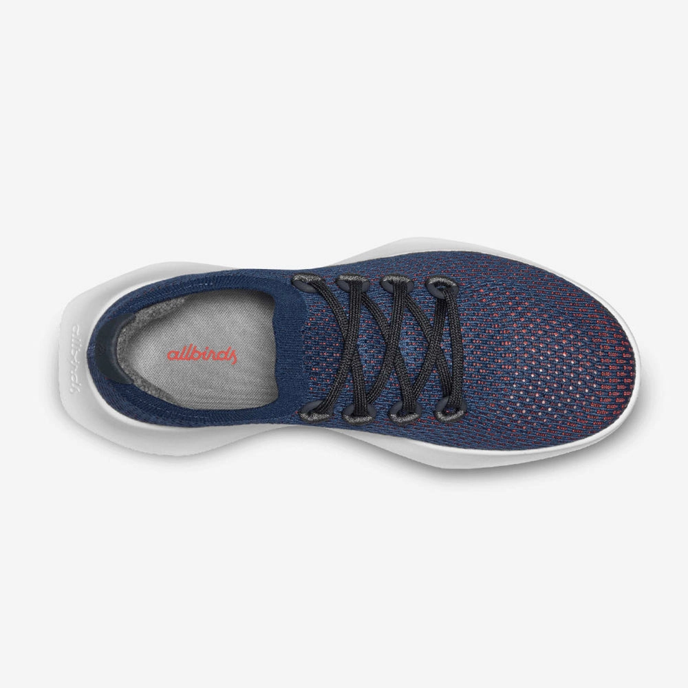 Running Dress Shoes Allbirds Tree Dashers - LIMITED EDITION: Puukeko (White Sole)