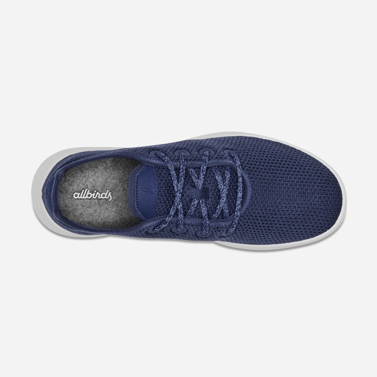 Olympus Running Shoes Allbirds Tree Runners - CLASSICS: Kauri Marine Blue (White Sole)