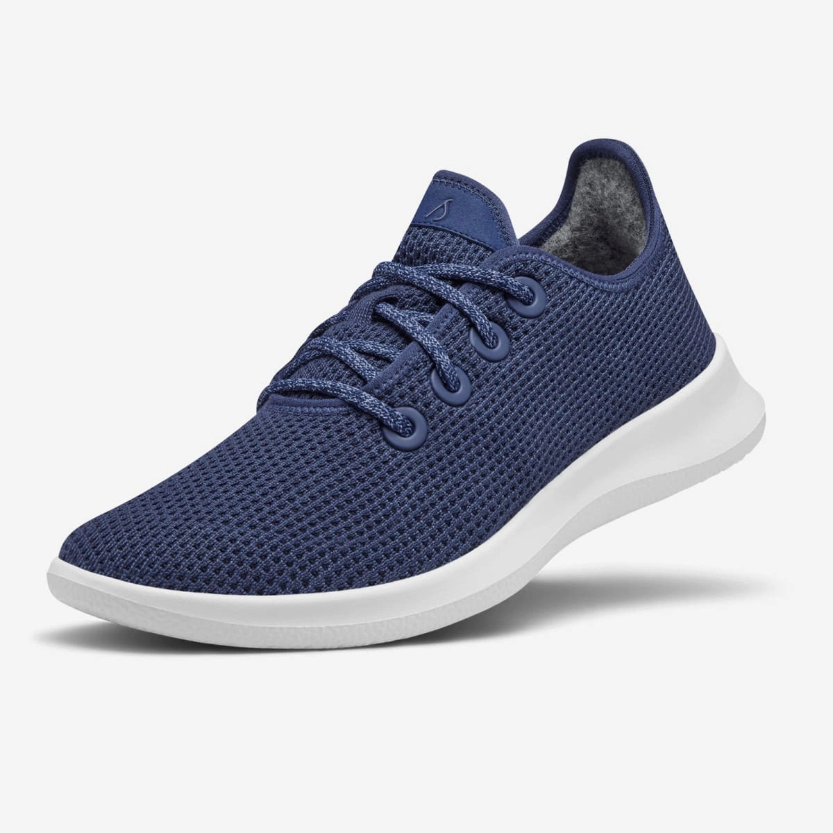 Allbirds Tree Runners - CLASSICS: Kauri Marine Blue (White Sole) Shoes With Arch Support For Running
