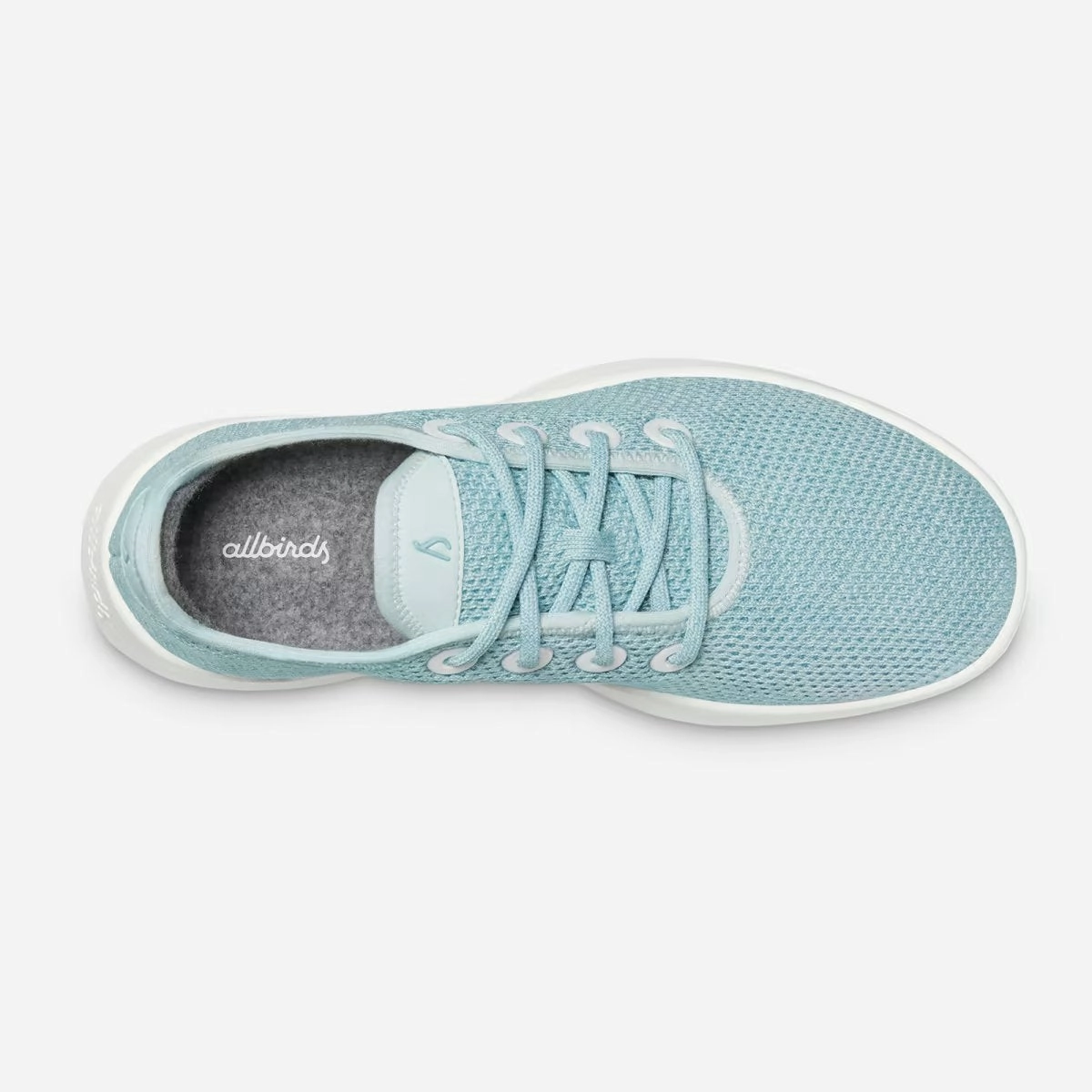 Best Max Cushion Running Shoes Allbirds Tree Runners-  Dreamy Green (Cream Hush Sole)