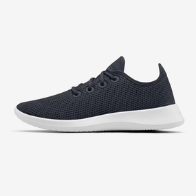 Soft Running Shoes Allbirds Tree Runners - Navy Night (White Sole)