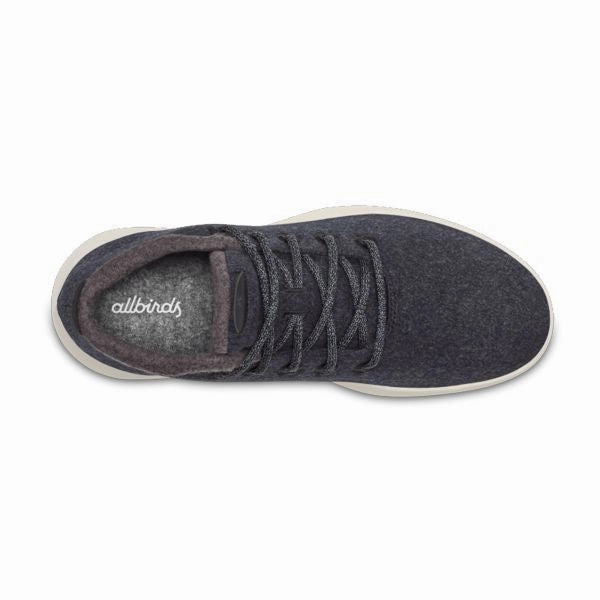 Allbirds Wool Runner-up Mizzles - LIMITED EDITION:  Natural Black (White Sole) Cheapest Carbon Plated Running Shoes