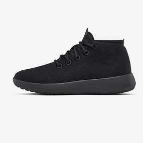 Running Shoes Cheap Allbirds Wool Runner-up Mizzles - LIMITED EDITION: Dark Black (Black Sole)