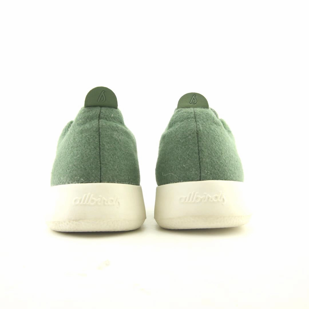 Topo Running Shoe Allbirds Wool Runners - Natural Green (Cream Sole)
