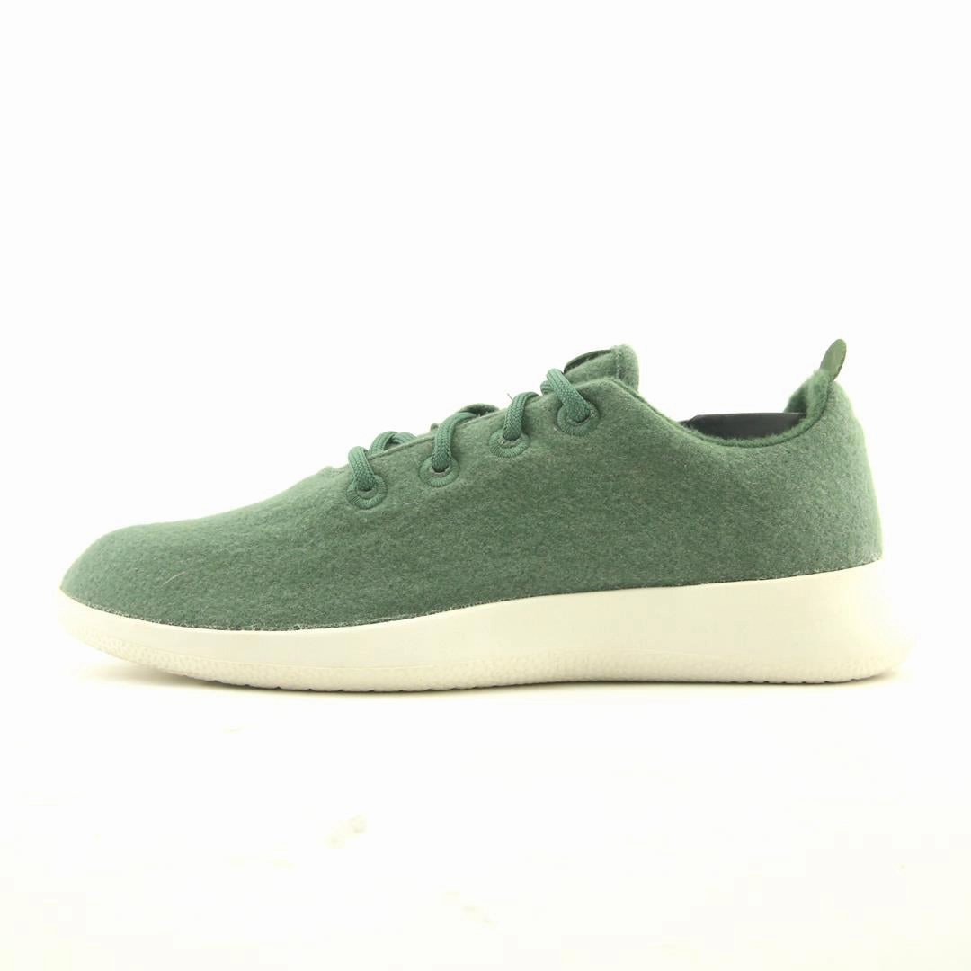 Allbirds Wool Runners - Natural Green (Cream Sole) Walking Running Shoe