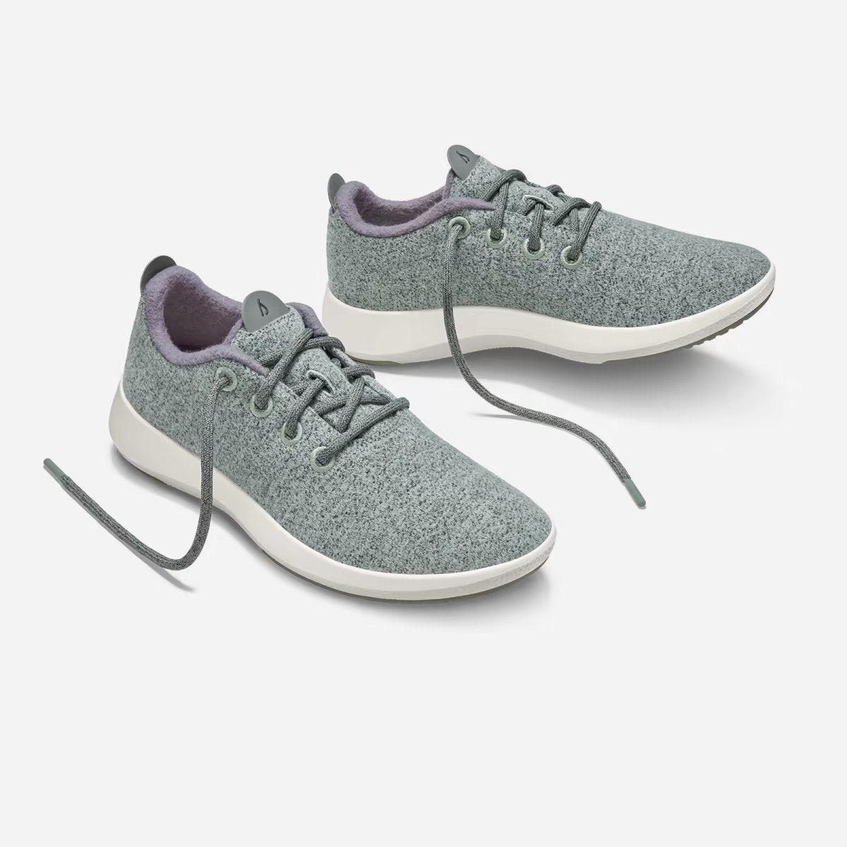 Allbirds Wool Runners Mizzles - LIMITED EDITION:  Hazy Pine (Natural White Sole) Lightweight Cushioned Breathable Running Shoes