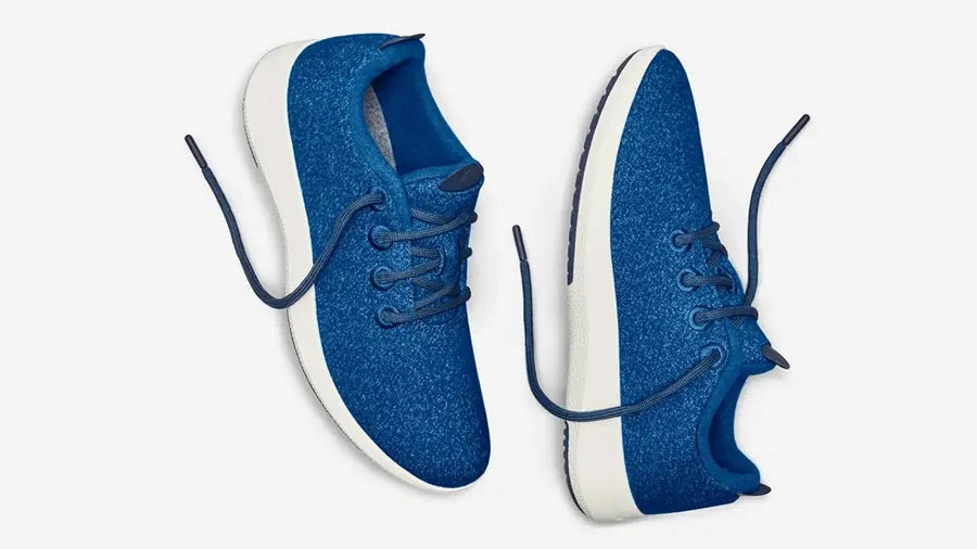 Allbirds Wool Runners Mizzles - LIMITED EDITION: Blue (Cream Sole) Little Kids Running Shoes