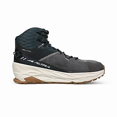Altra | Olympus 5 Hike Mid GTX | Men's | Black/Grey Hunting Boots Vs Hiking Boots