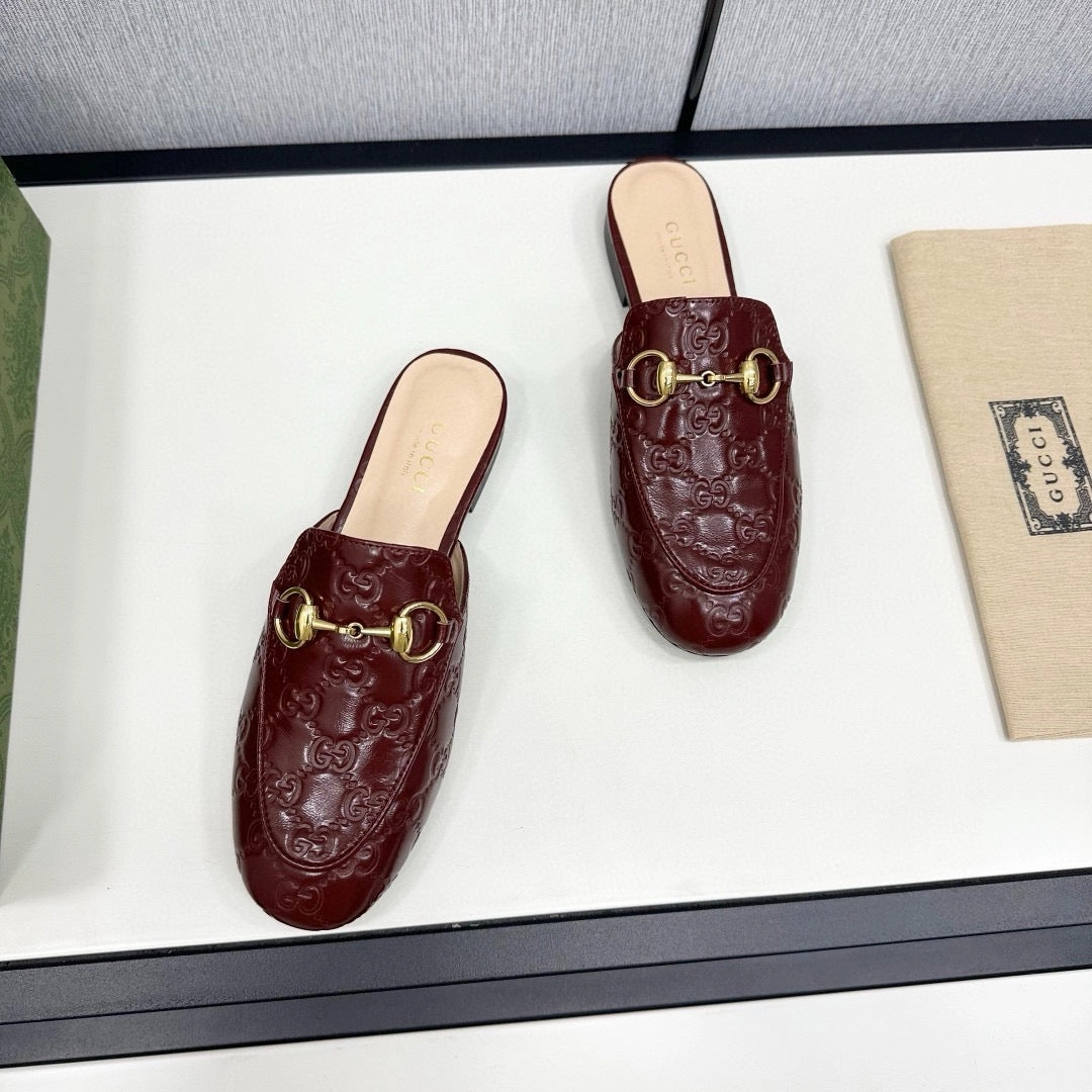 SE1681 Gucci Women's Princetown Slipper / Size5-11 Crocs Shoes Kadee Flats