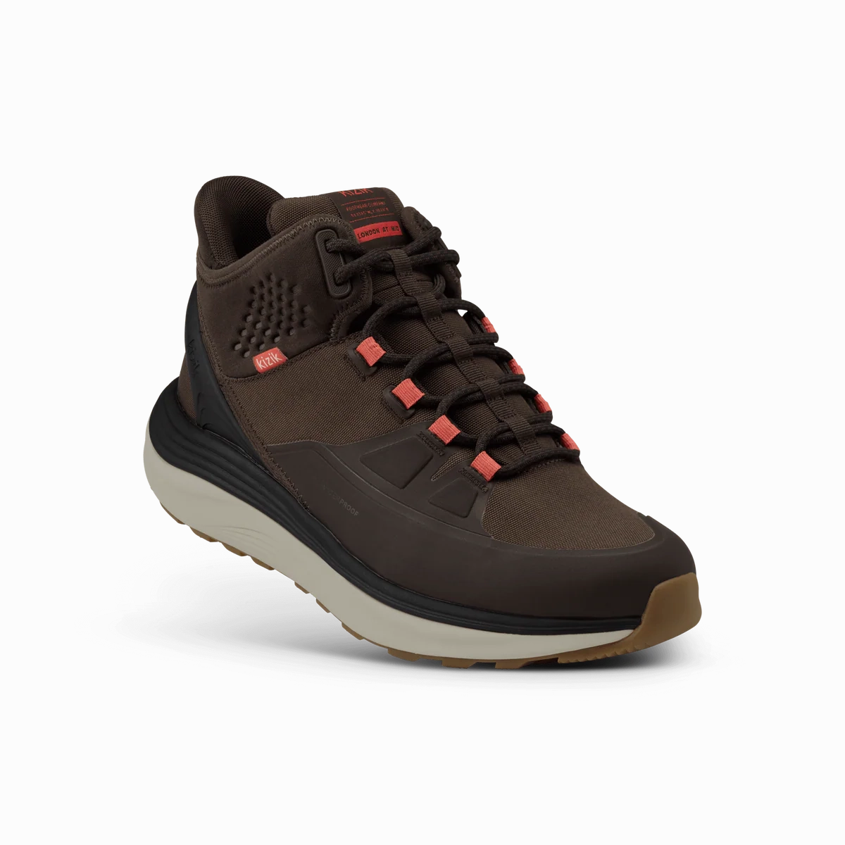 Climbing Shoes Waterproof KIZIK MENS LONDON MID - MOLE