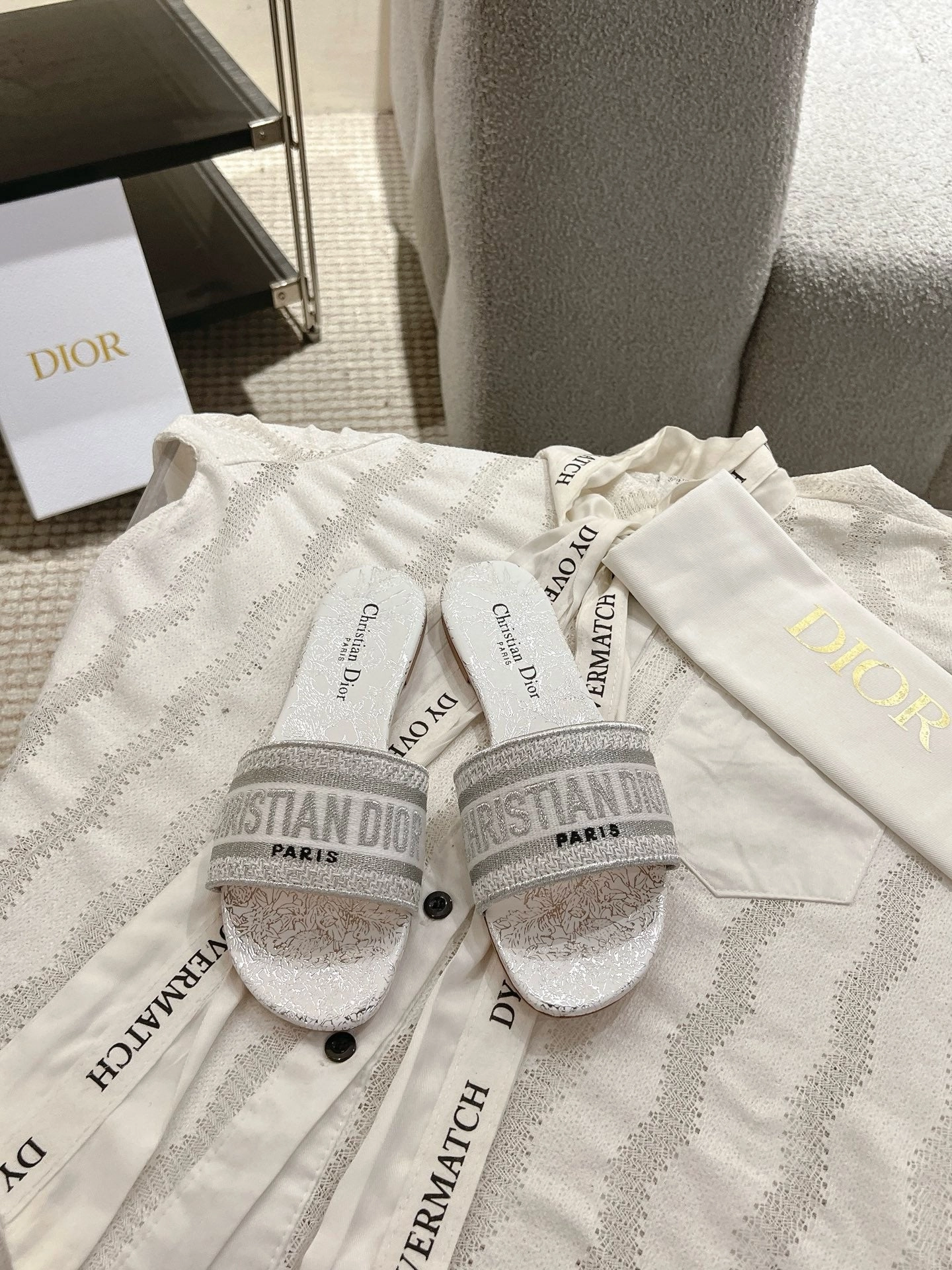 Kohls Flats Shoes SE1657 Dior Dway Slide / Size5-12