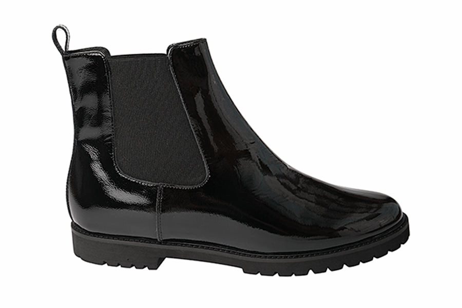 AM CARIBOU BLACK Split Toe Ankle Boots