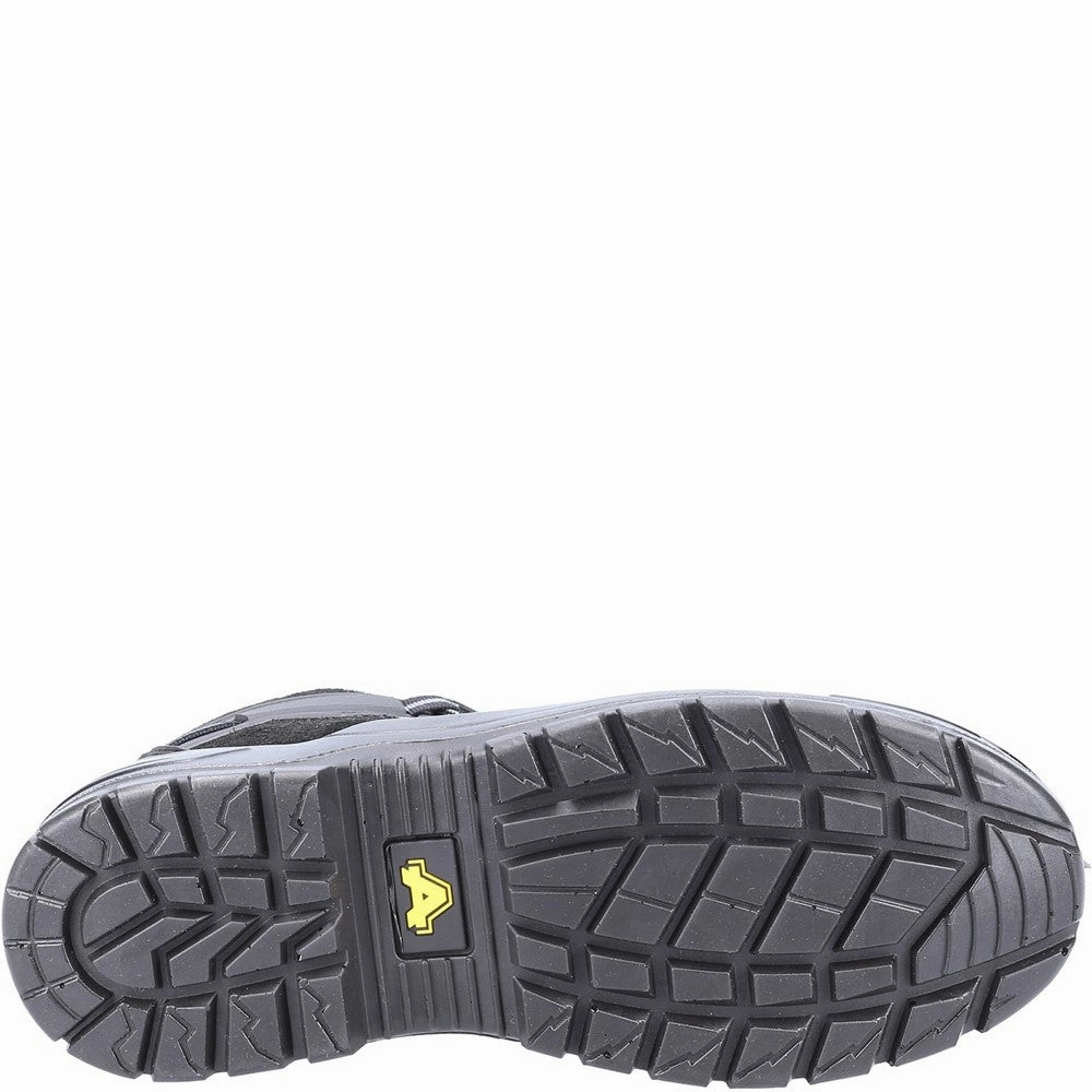 Black Knee High Boots Amblers Safety 257 Safety Boot