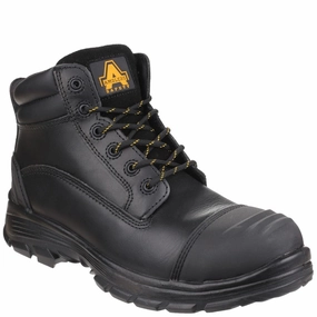 Amblers Safety AS201 QUANTOK S3 PU/RUBBER SAFETY BOOT Caulk Boots