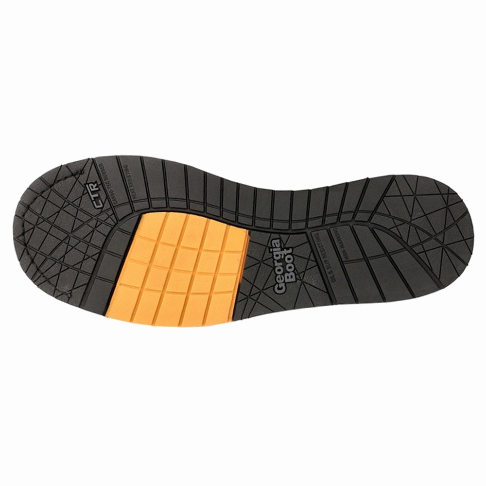 Wide Toebox Work Boots AMP LT 8 Inch Heat Resistant Soft Toe Work Boots