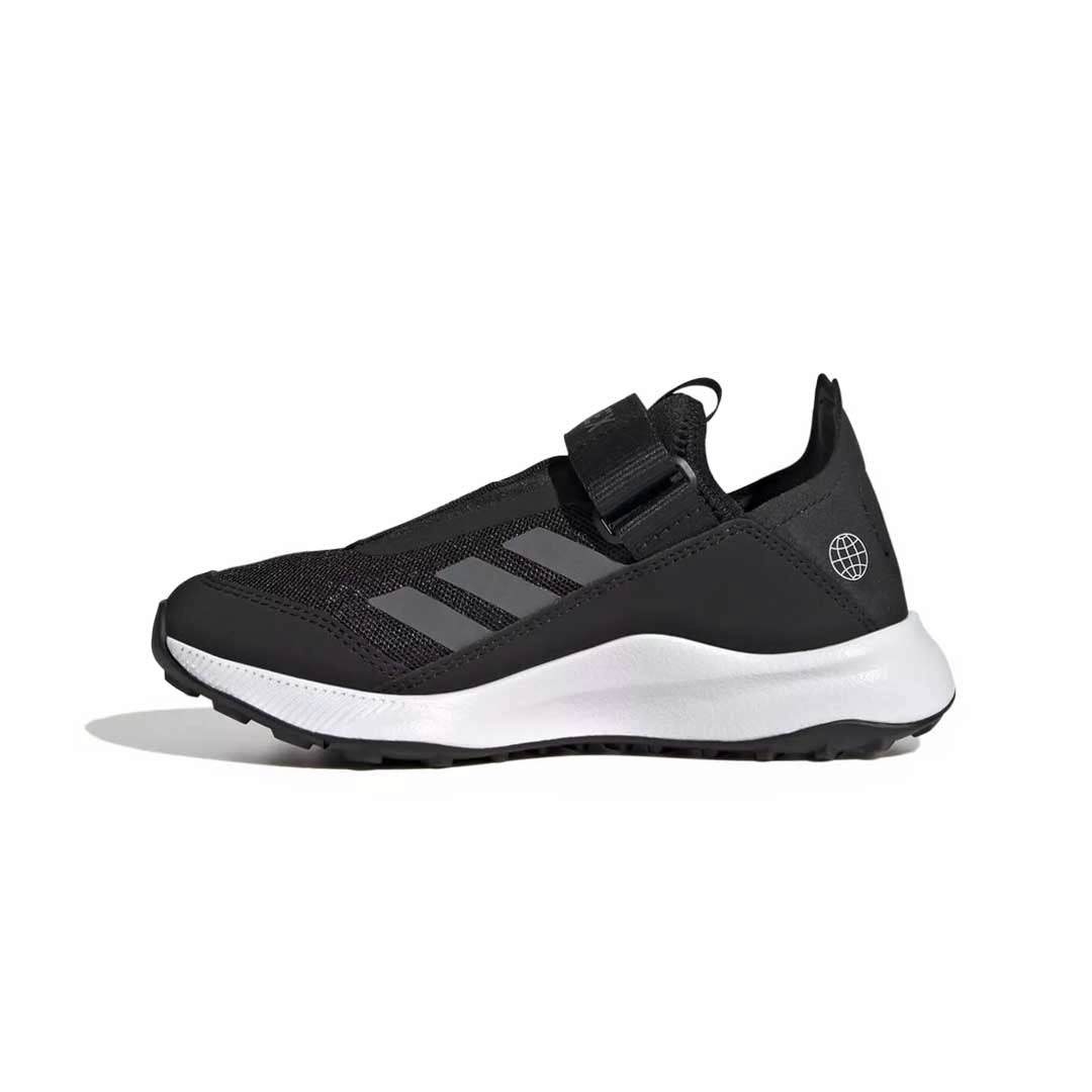 Best Trail Shoes Wide Toe Box adidas - Kids' (Preschool & Junior) Terrex Voyager 21 Slip On Shoes (GW9334)