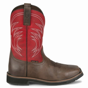 Apprentice 11 Inch Steel Toe Work Boots Breathable Work Boots With Composite Toe