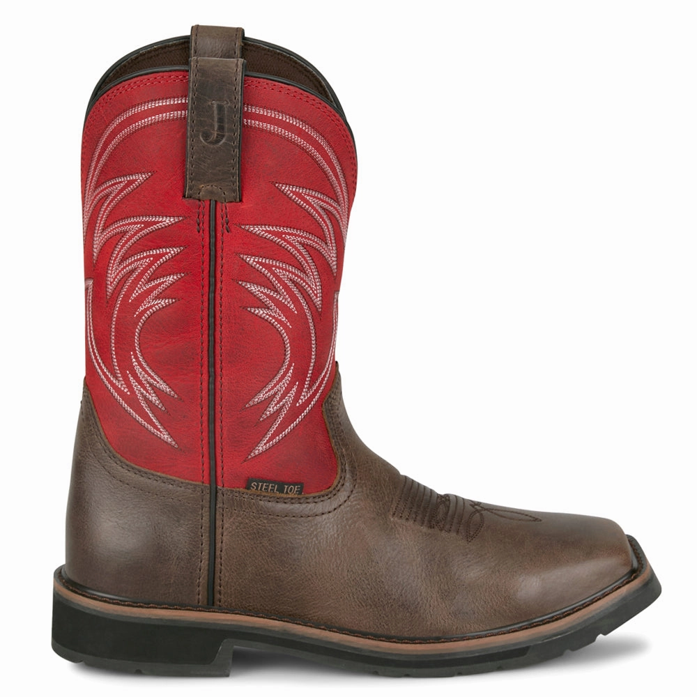 Work Boots Warranty Apprentice 11 Inch Steel Toe Work Boots