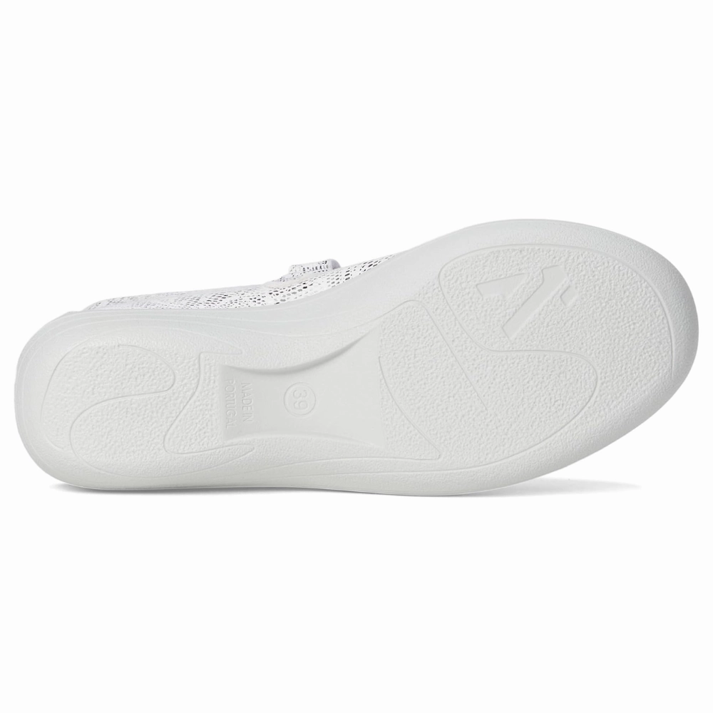 Arcopedico Estrela White Palm Mary Jane (Women's) Abeo Aero Alkai Mary Janes Walking Shoes