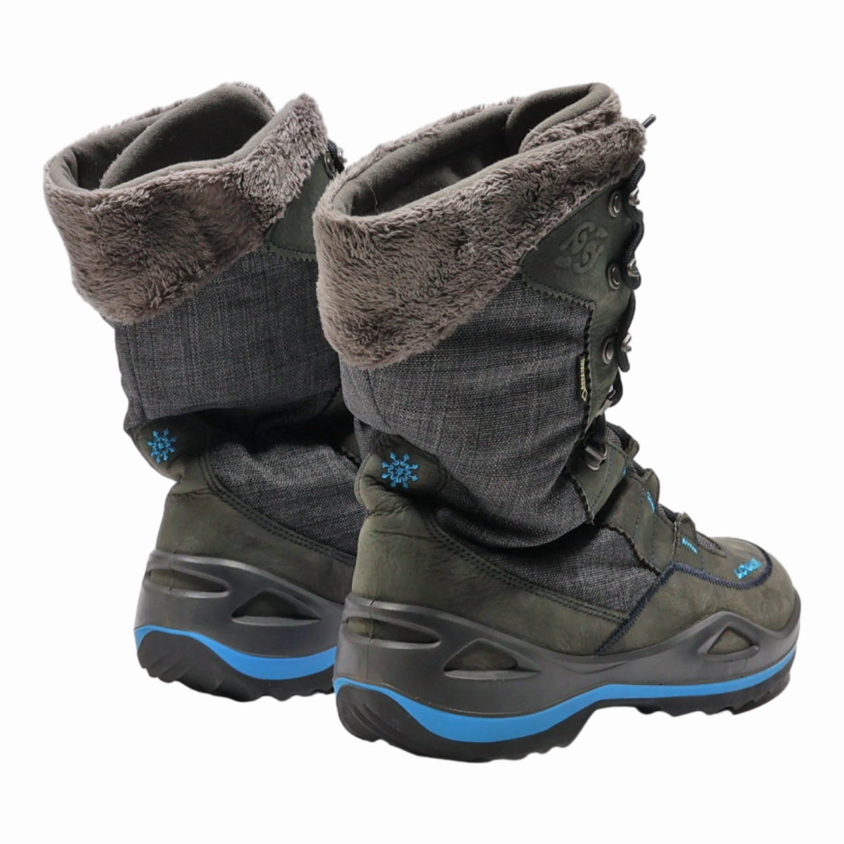 Ugg Adirondack Ii Snow Boot LOWA Snow Boots Grey Synthetic Womens UK 6.5