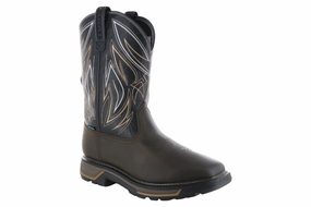 Ariat Big Rig BOA Waterproof Soft Toe Boot Pull On Steel Toe Work Boots